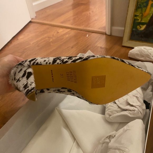 Maryam Nassir Zadeh Gazelle Pony Kline Boot SZ 37 - Picture 10 of 12